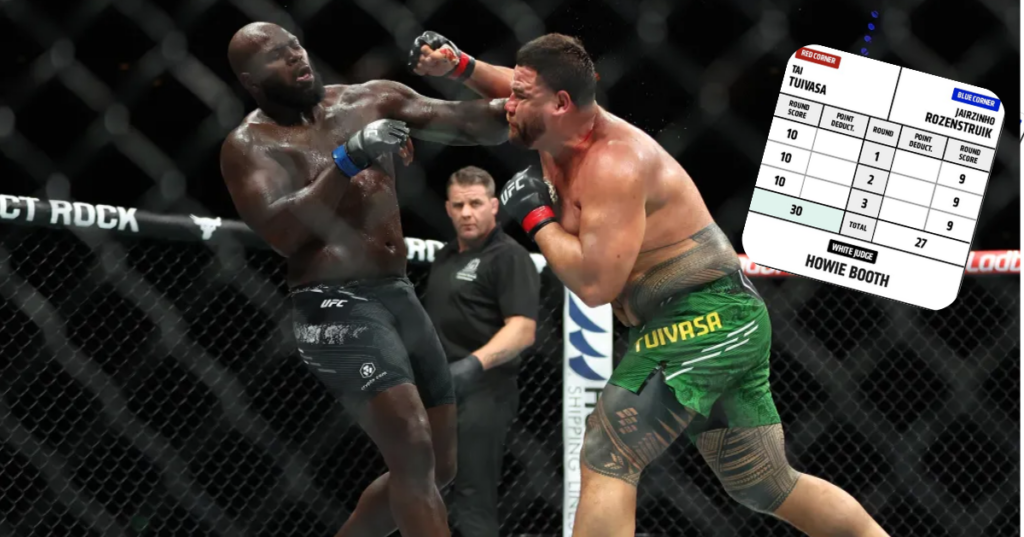 Kontrowersje na UFC 305: Sędzia odsunięty po absurdalnej punktacji