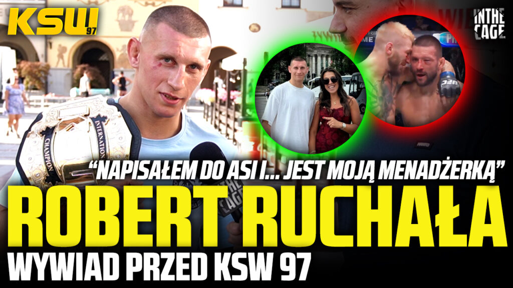 Robert Ruchała – zmiana menadżerska | Gamrot vs Hooker | Z kim obrona pasa? | KSW 100 realne? [WYWIAD]