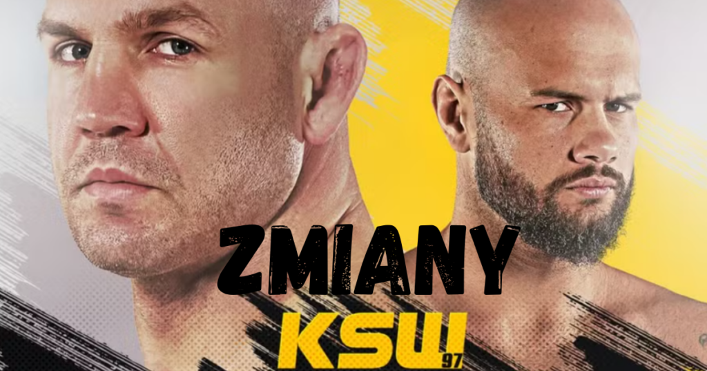 Zmiany w karcie nadchodzącej gali KSW 97