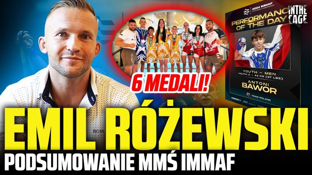 Emil Różewski – kulisy Mistrzostw Świata IMMAF | 6 medali | 3 walki w 30 minut | Kontrowersje [WYWIAD]