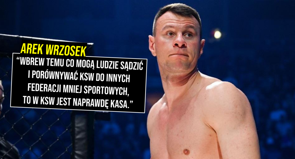 W KSW jest kasa – Arek Wrzosek o wypłatach w największej polskiej organizacji