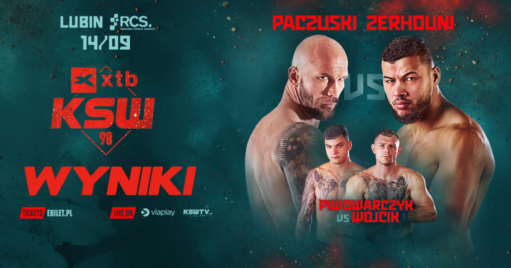 KSW 98 – wyniki. Paczuski rozbił Zerhouniego w pierwszej rundzie!