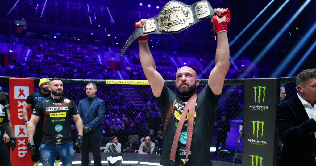 Haratyk czwartym mistrzem w rozpisce XTB KSW 100!