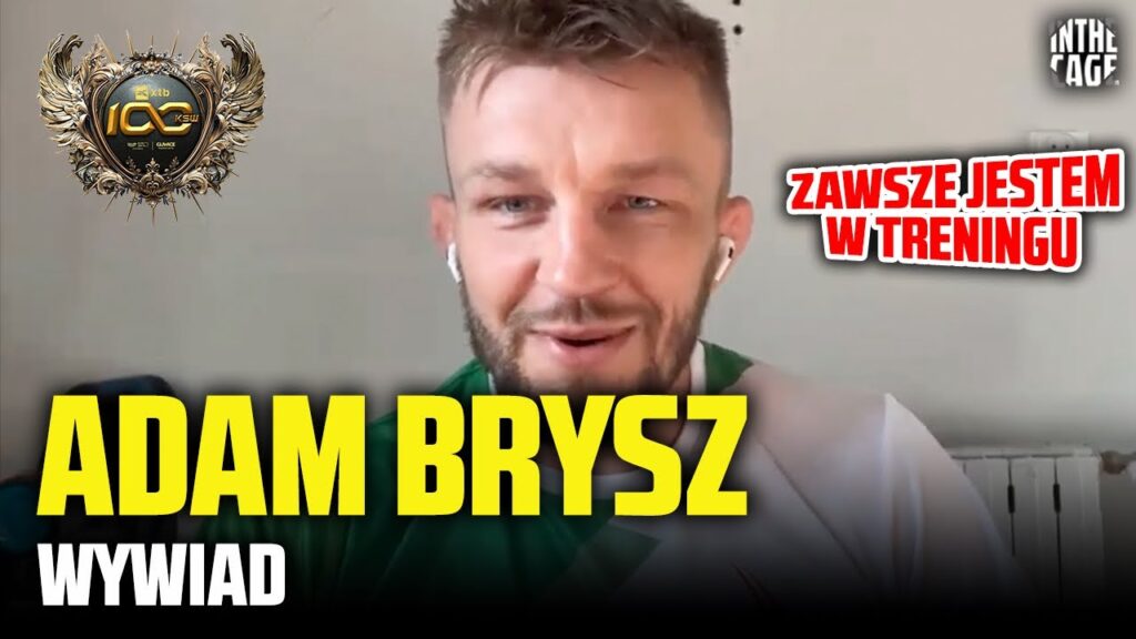 Adam Brysz przed KSW 100: „To się skończy spektakularnie…” [WYWIAD]