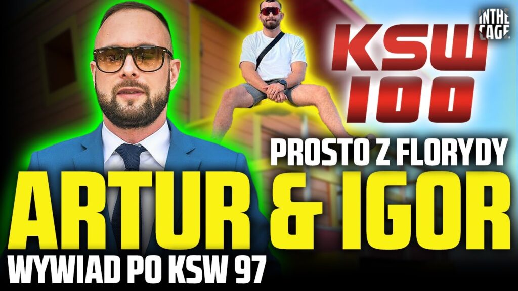 Artur Ostaszewski & Igor Michaliszyn prosto z Miami | KSW 97 | Walka z Tulshaevem? | Strife 10 [WYWIAD]