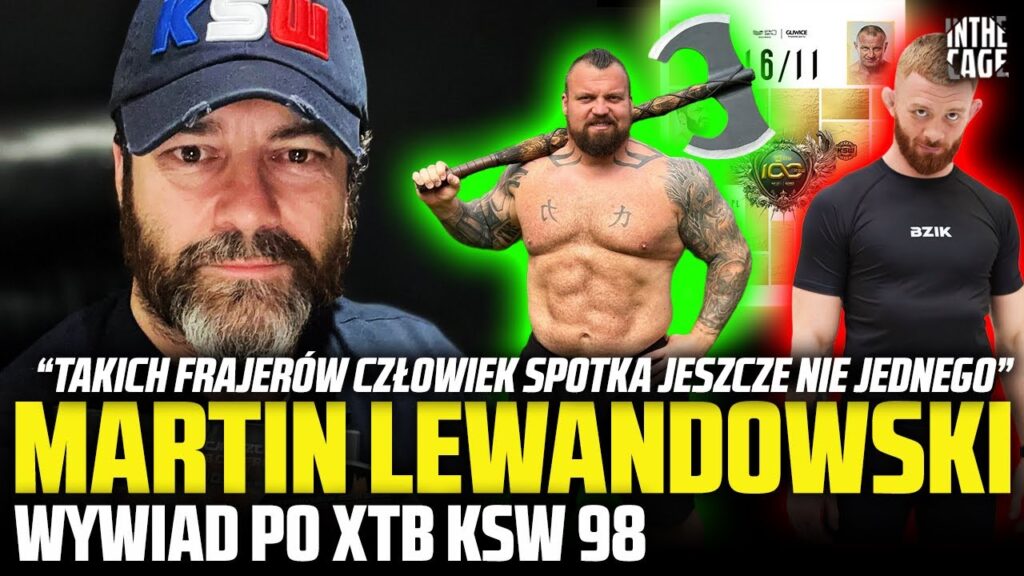 Martin Lewandowski – KSW 100 | 5 rywali dla Pudziana | Mamed vs Pawlak w 2025? | KSW 98 | Pepłowski [WYWIAD]