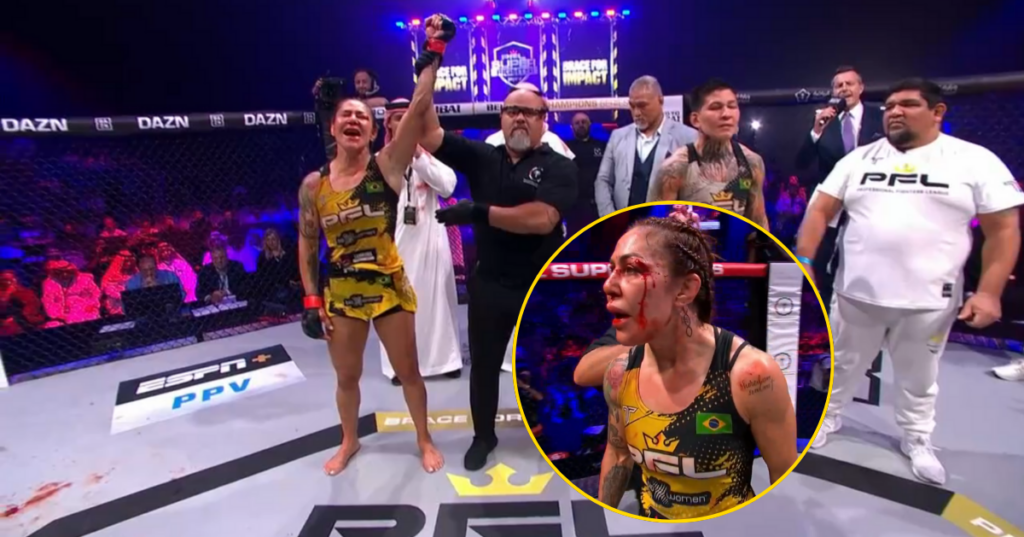 Legendarna Cris Cyborg mistrzynią PFL w kategorii piórkowej!