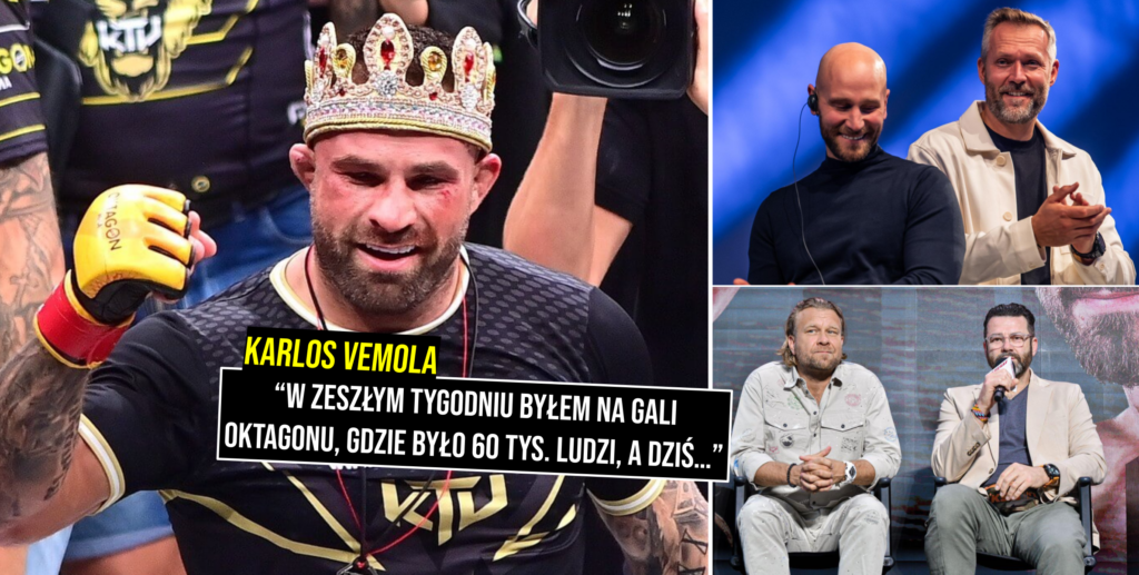 Vemola krytycznie po gali w Gliwicach: Widać przepaść między Oktagonem i KSW