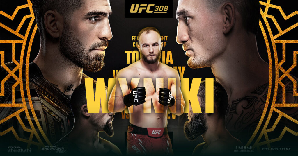 UFC 308: Topuria vs. Holloway – wyniki gali z udziałem Rębeckiego [NA ŻYWO]