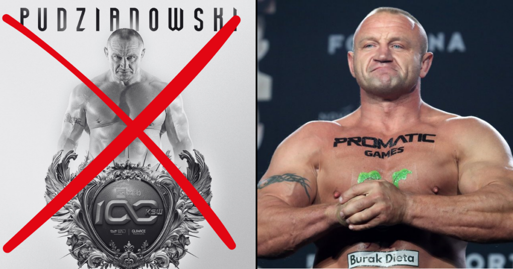 Mariusz Pudzianowski nie wystąpi na XTB KSW 100!