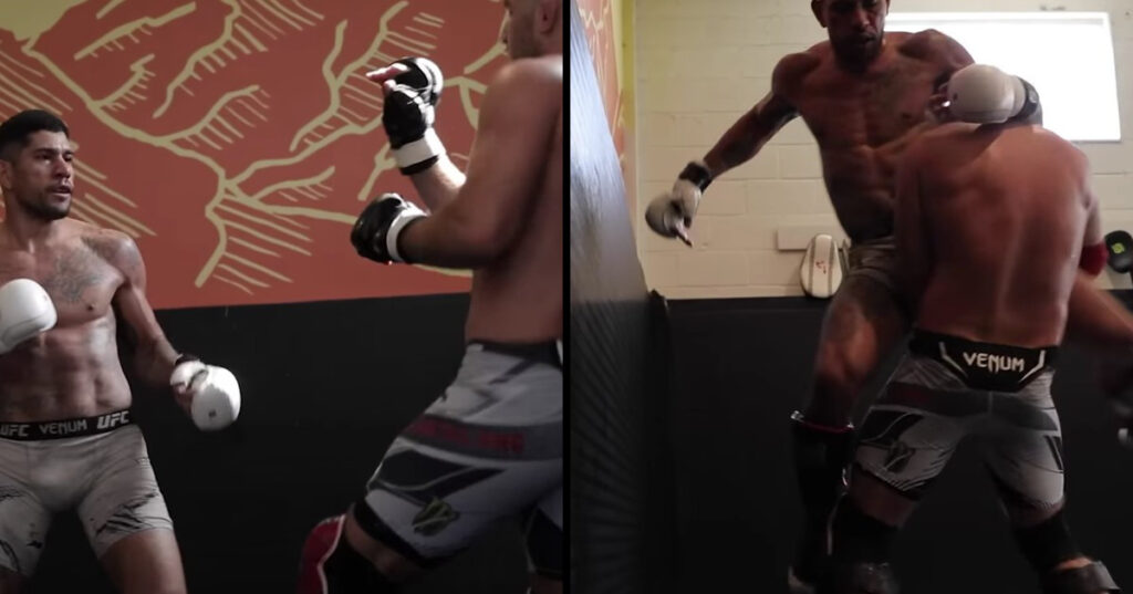 Intensywny sparing „Poatana” ze Stricklandem przed UFC 307 [WIDEO]