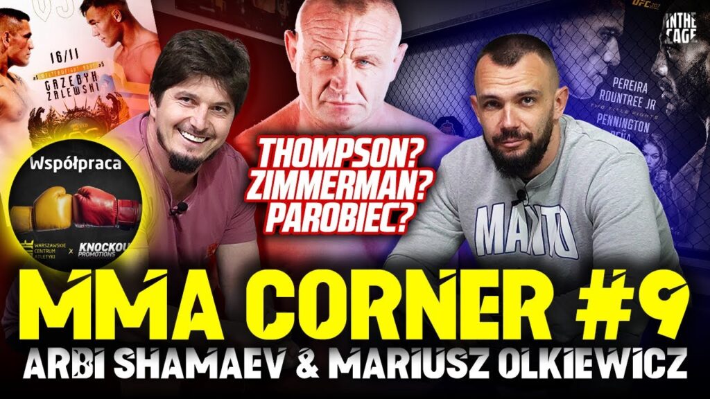 MMA Corner #9 | Pudzian vs ??? | Zalewski vs Grzebyk | UFC 307 | OKTAGON | PFL [gośc. Adam Soldaev]