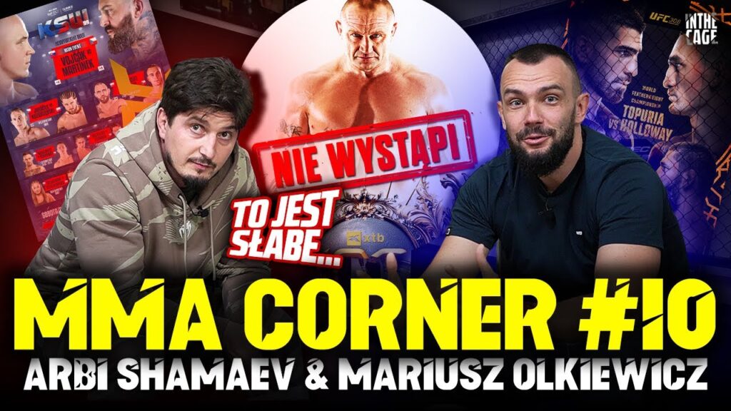 MMA Corner #10 – Czemu Pudzian wypadł? | Podsumowanie KSW 99 | Kulisy PFL | Zapowiedź UFC 308