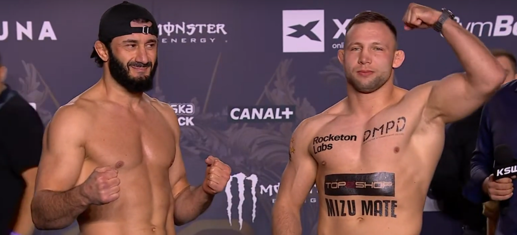 XTB KSW 100: SZOK! Mamed Khalidov poddał Bartosińskiego! [WIDEO]