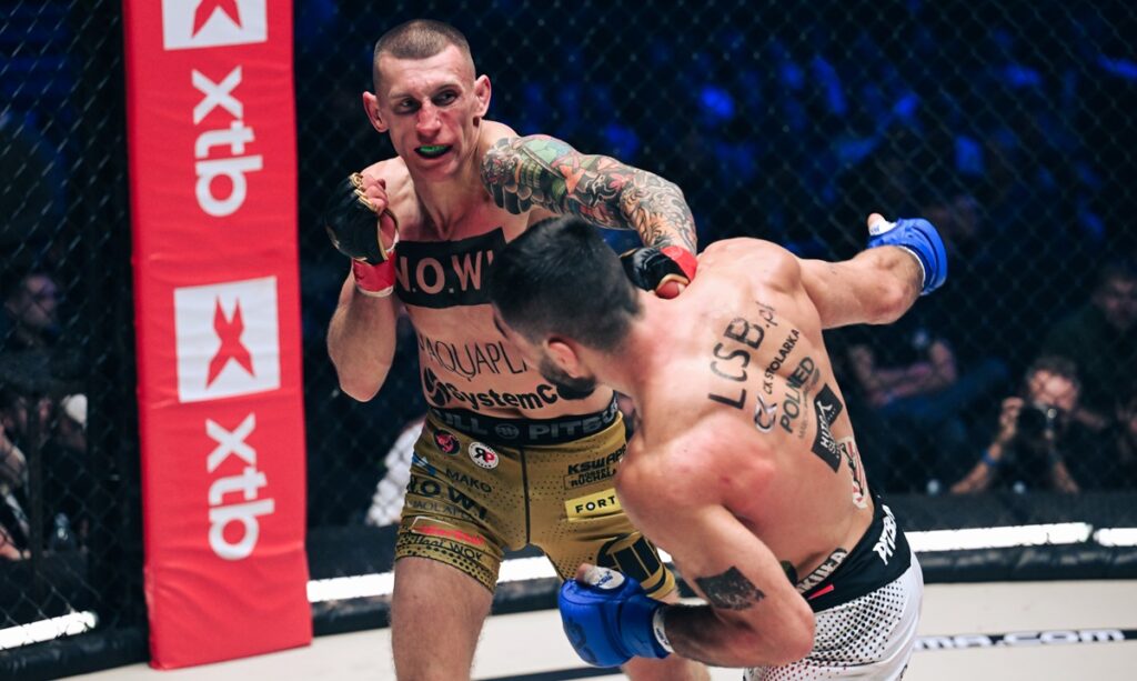 XTB KSW 100: Brutalny Ruchała zdewastował Formelę w parterze! [WIDEO]