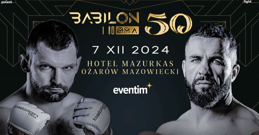 Szymon Kołecki zmierzy się z Olim Thompsonem na gali Babilon MMA 50