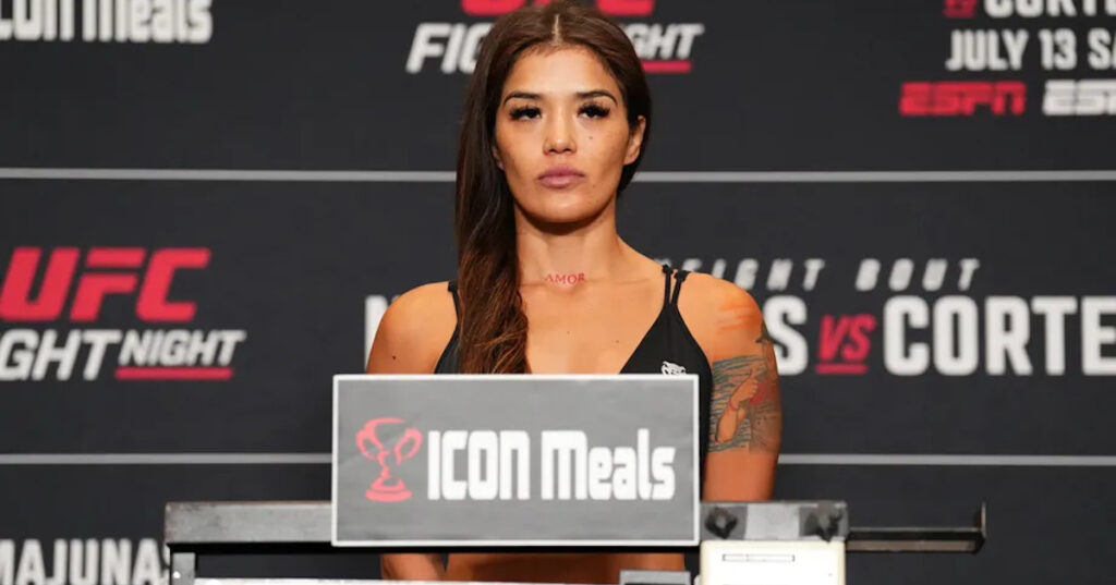 Tracy Cortez wypada z gali UFC Tampa