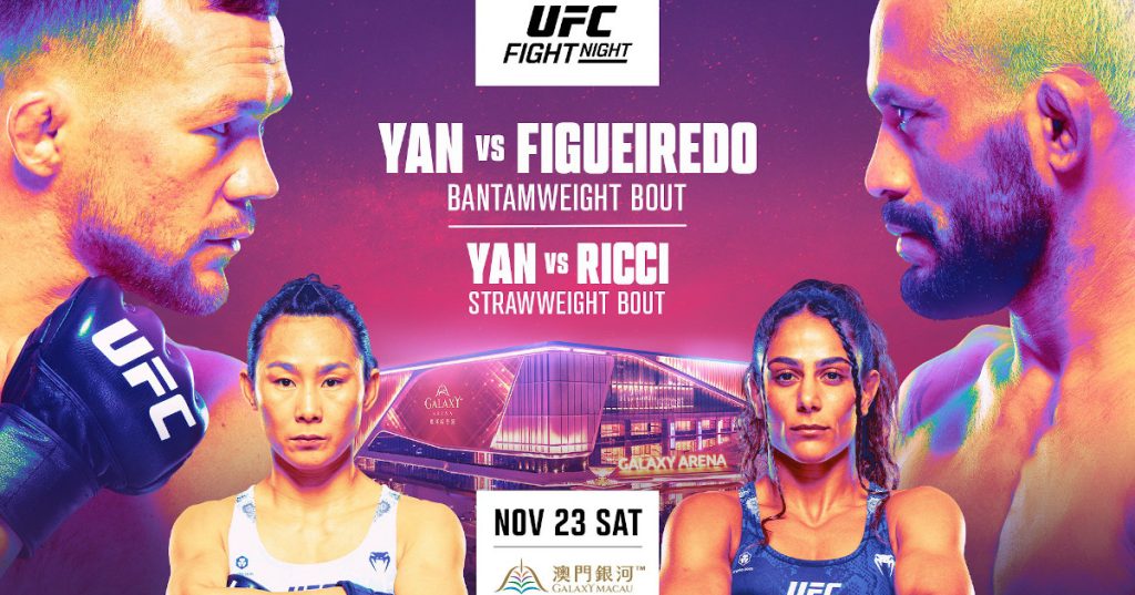 UFC Macau – karta walk. Gdzie i jak oglądać?