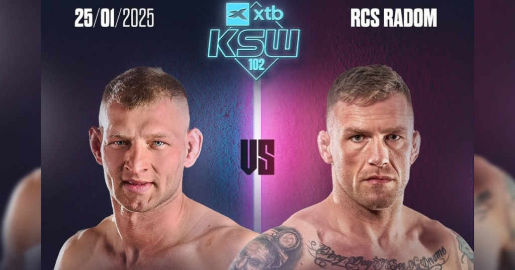 Cezariusz Kęsik podejmie Tomasza Jakubca na XTB KSW 102