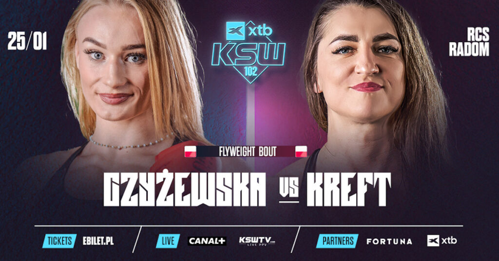 Mocne starcie pań dodane do rozpiski XTB KSW 102