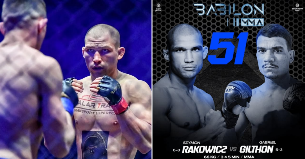 Szymon Rakowicz poznał rywala na galę Babilon MMA 51