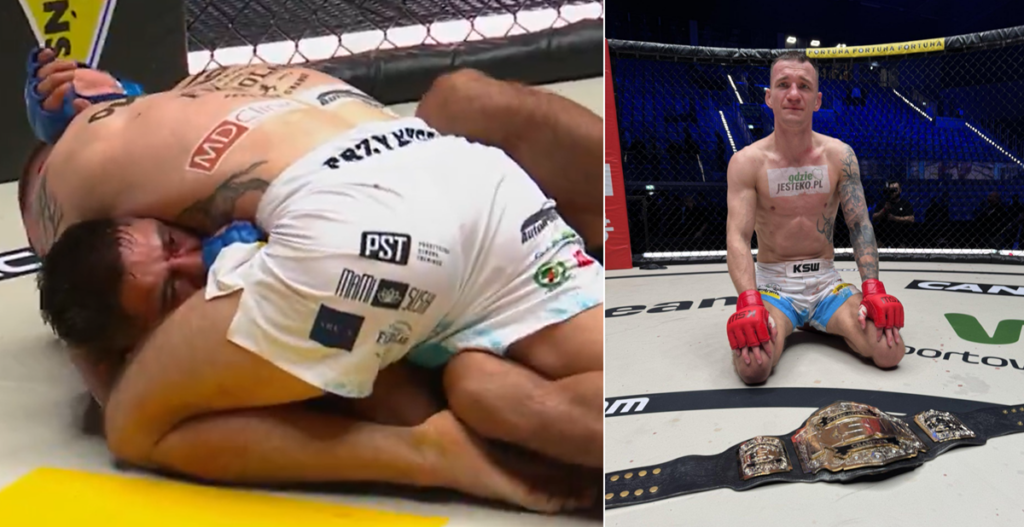 KSW 102: Przybysz ponownie mistrzem! „Sebić” jednogłośnie pokonał Azevedo