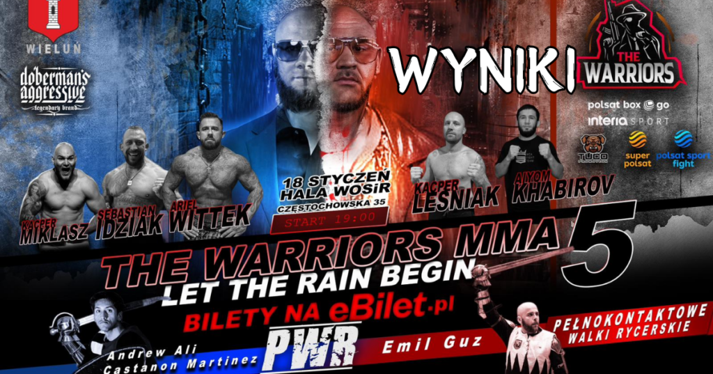 The Warriors MMA 5 – wyniki. Spektakularna akcja Khabirova, Miklasz z wygraną przed czasem