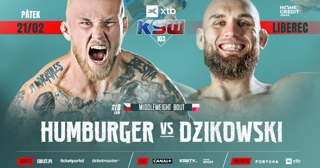 Humburger podejmie Dzikowskiego na XTB KSW 103