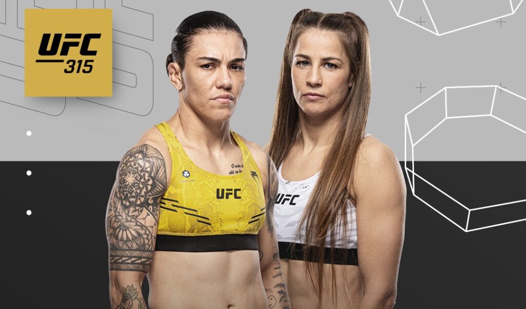 Jessica Andrade skrzyżuje rękawice z Jasmine Jasudavicius na UFC 315