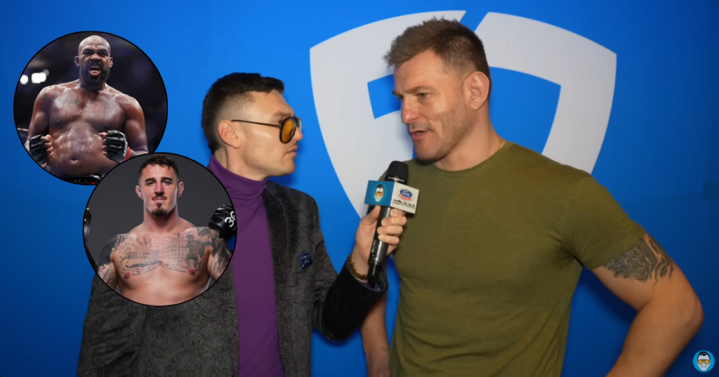 Stipe Miocic ujawnił radę, jaką dałby Aspinallowi przed walką z Jonesem