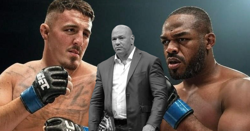 Walka Jonesa z Aspinallem wciąż niepewna – Dana White zabrał głos