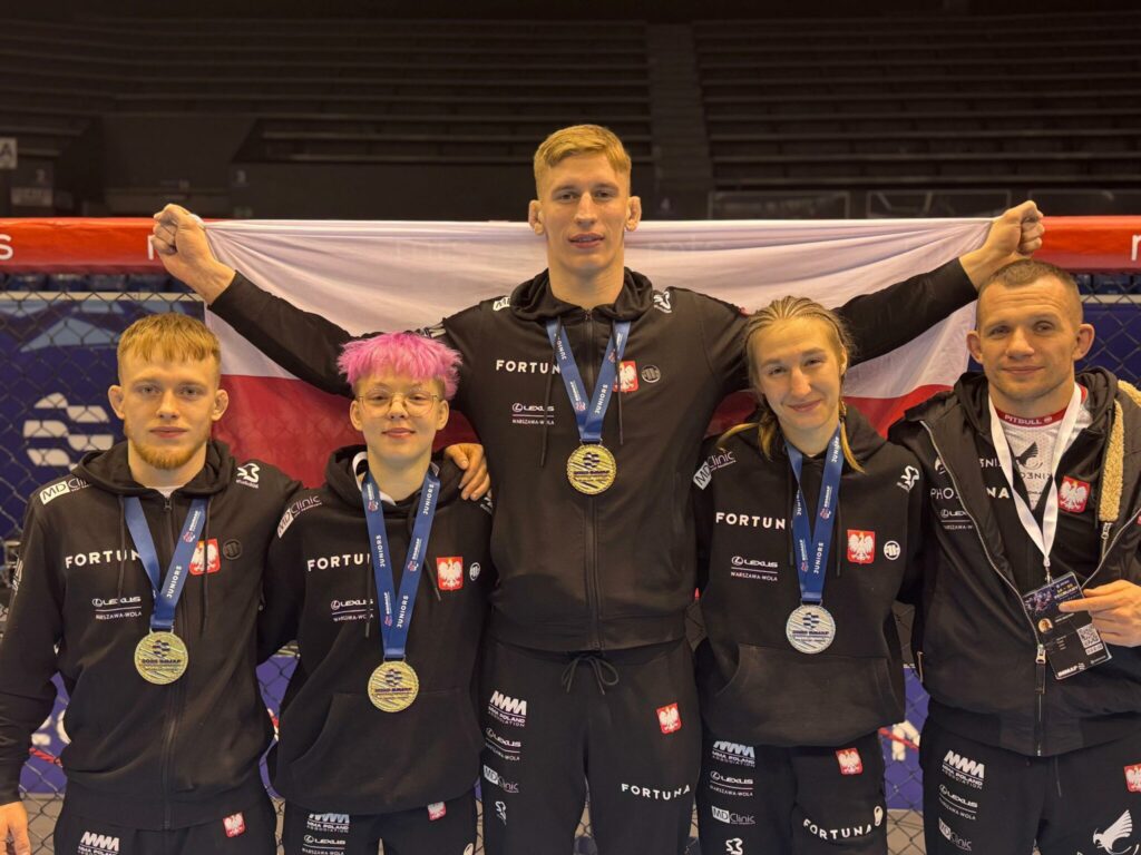 Trzy złota i srebro juniorów na Mistrzostwach Europy MMA 2025