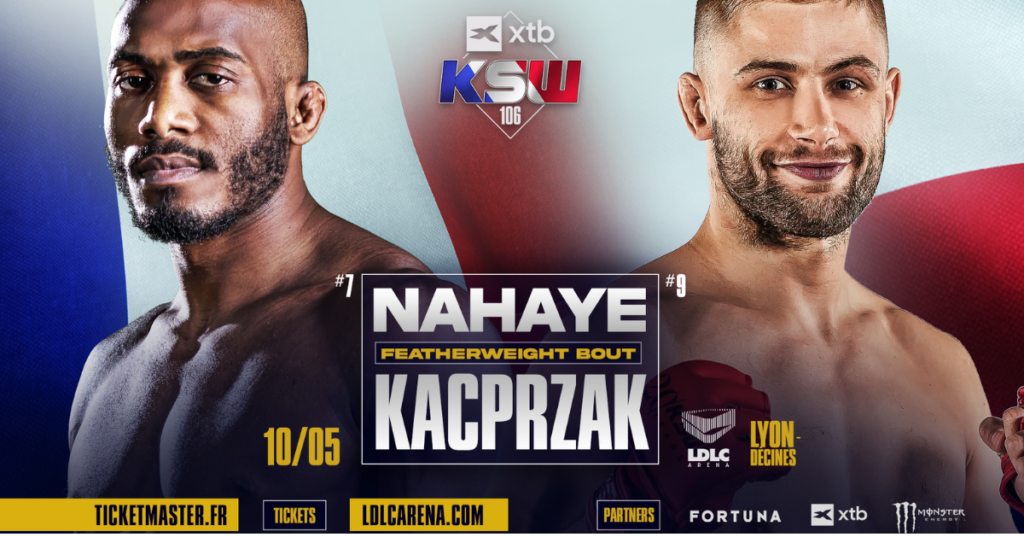 Polsko-francuskie starcie wagi piórkowej dodane do karty walk XTB KSW 106