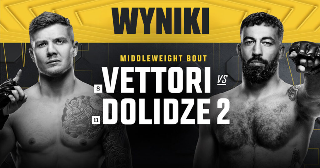 UFC Vegas 104 – wyniki. Roman Dolidze lepszy od Marvina Vettoriego