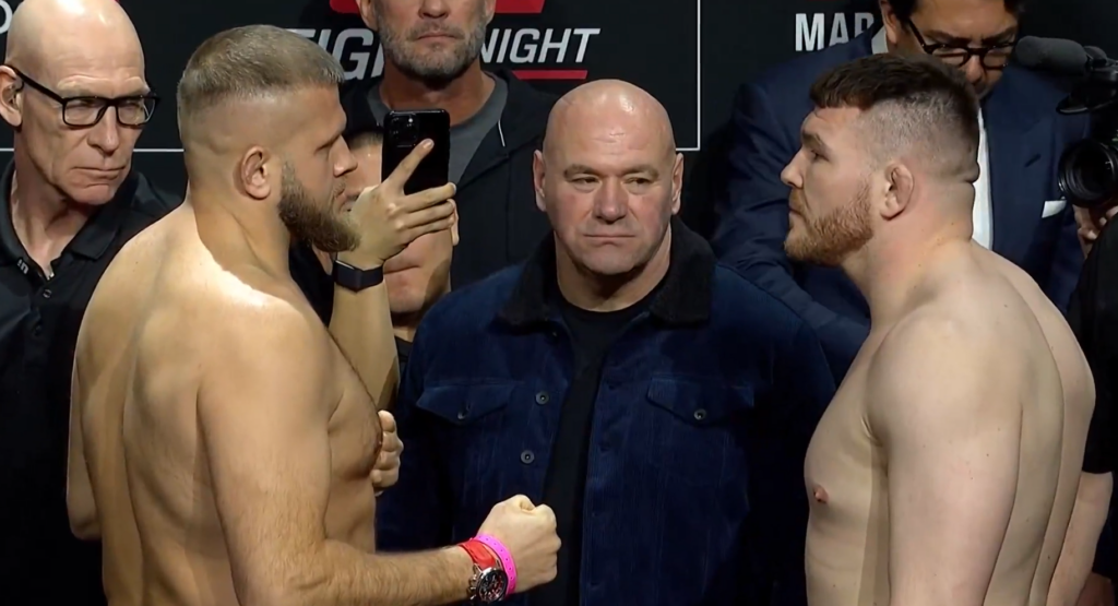 Marcin Tybura i Mick Parkin oko w oko przed UFC Londyn [WIDEO]