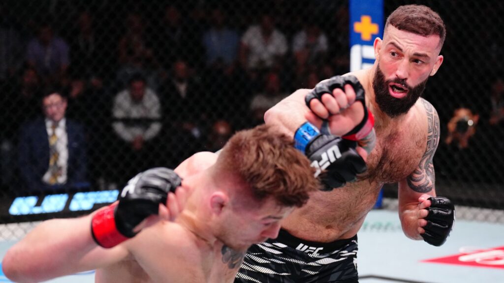 „Co mogę, k***a, powiedzieć?”- Vettori komentuje porażkę na UFC Vegas 104