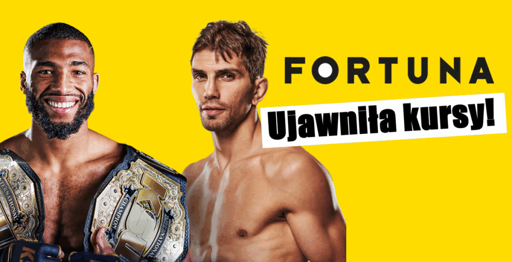 Fortuna ujawnia kursy na walkę Parnasse vs. Ziółkowski. Polak największym underdogiem na KSW 106
