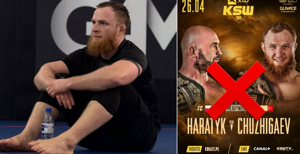 Chuzhigaev bez rywala na KSW 105! „Cała dywizja półciężka zakopała się w głębokiej dziurze”