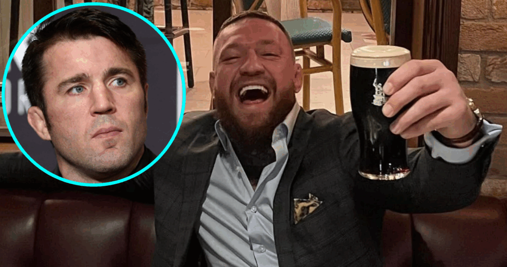 Chael Sonnen uderza w McGregora: „Oczy krzyczą gin, powieki krzyczą kokaina”