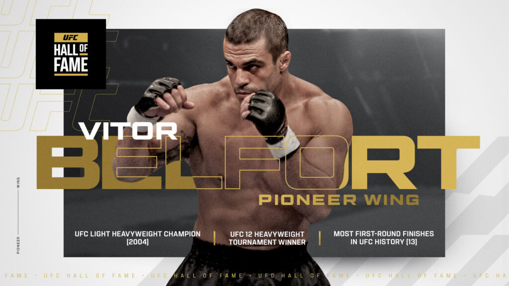 Vitor Belfort dołącza do Galerii Sław UFC