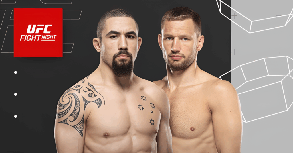 Mocne nazwiska na UFC on ABC 9! Whittaker kontra De Ridder w walce wieczoru gali w Abu Zabi