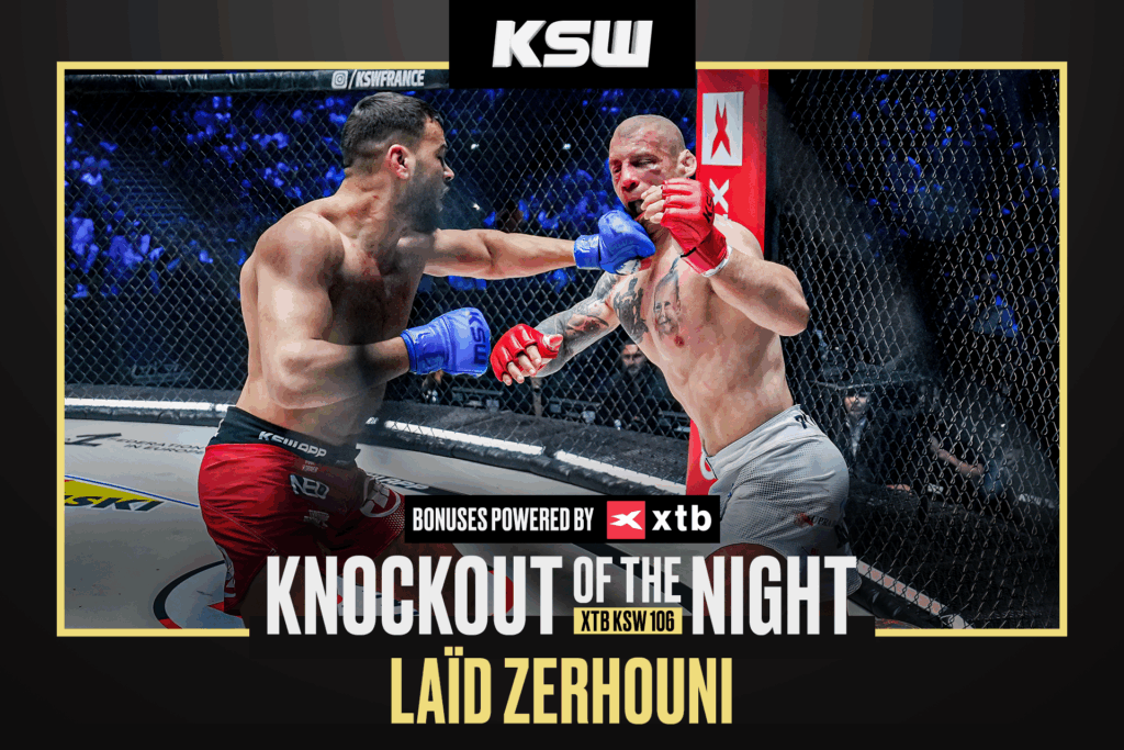 Francuscy zawodnicy zgarnęli bonusy po gali KSW 106 w Lyonie