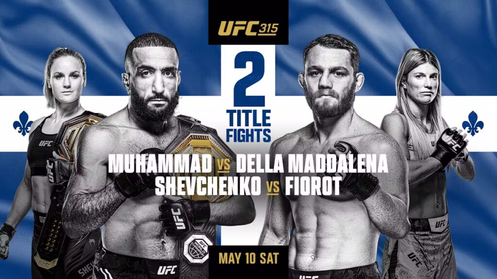 UFC 315 – karta walk. Gdzie i jak oglądać?