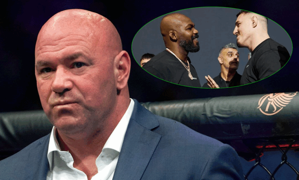 Zaskakujące kulisy zakończonych negocjacji? Dana White twierdzi, że walka Jones vs. Aspinall była już dopięta