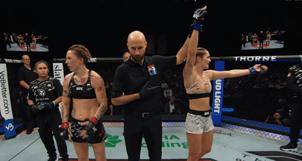 UFC Baku: Klaudia Syguła pokonała Irinę Alekseevą na pełnym dystansie!