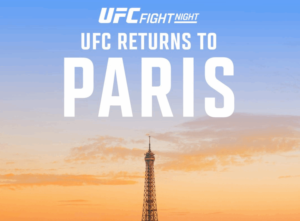 UFC wraca do Paryża. Gala zaplanowana na 6 września