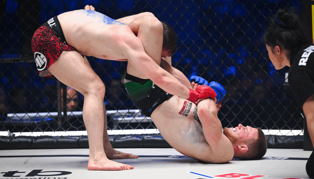 XTB KSW 107: Oleksii Polishchuk błyskawicznie poddał Djabrailova [WIDEO]