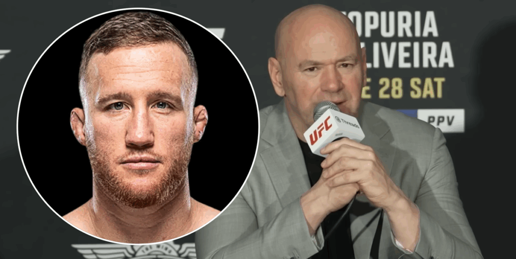 Dana White bez ogródek o szantażu ze strony Gaethje: Myślisz o emeryturze? Drzwi otwarte