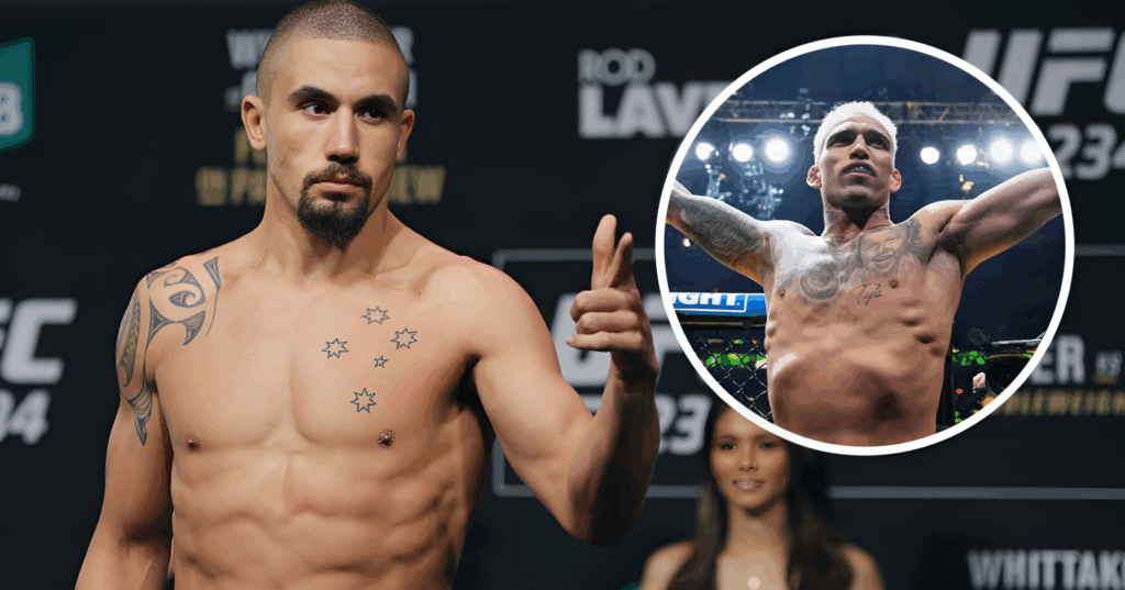 Robert Whittaker nie daje Charlesowi Oliveirze szans w starciu z Ilią Topurią na UFC 317