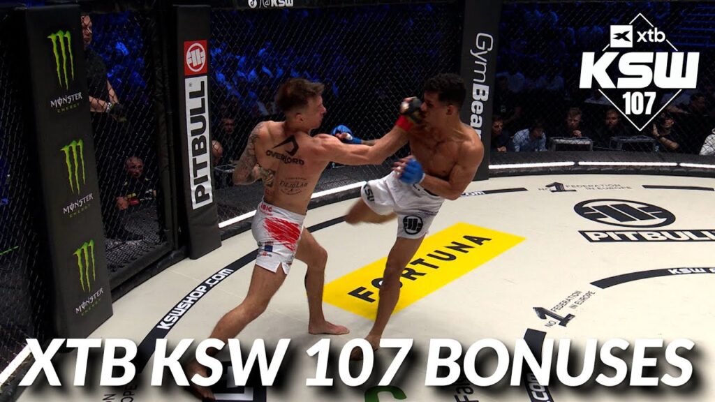 Rozdano bonusy po gali XTB KSW 107